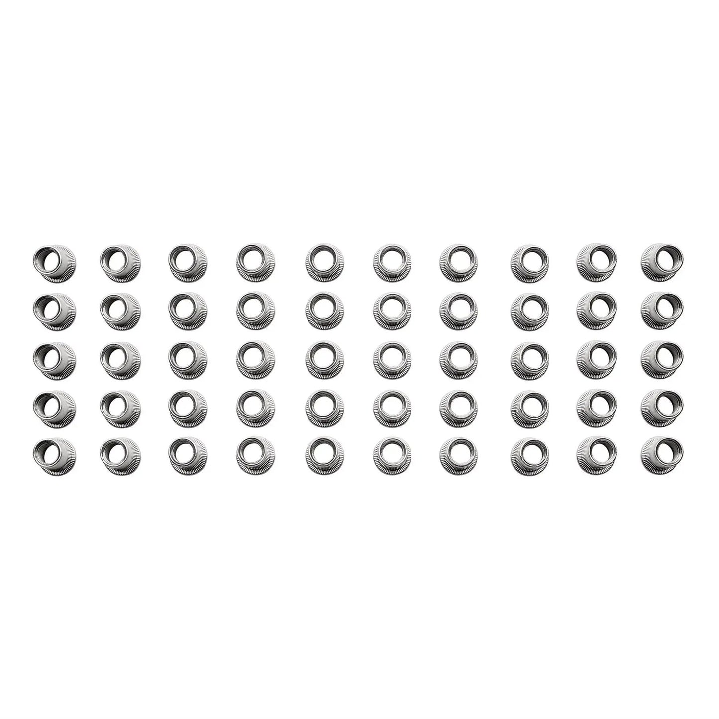 Draper 04056 Zinc Plated Threaded Insert Rivet Nuts M10 x 1.5mm Pack of 50 Draper