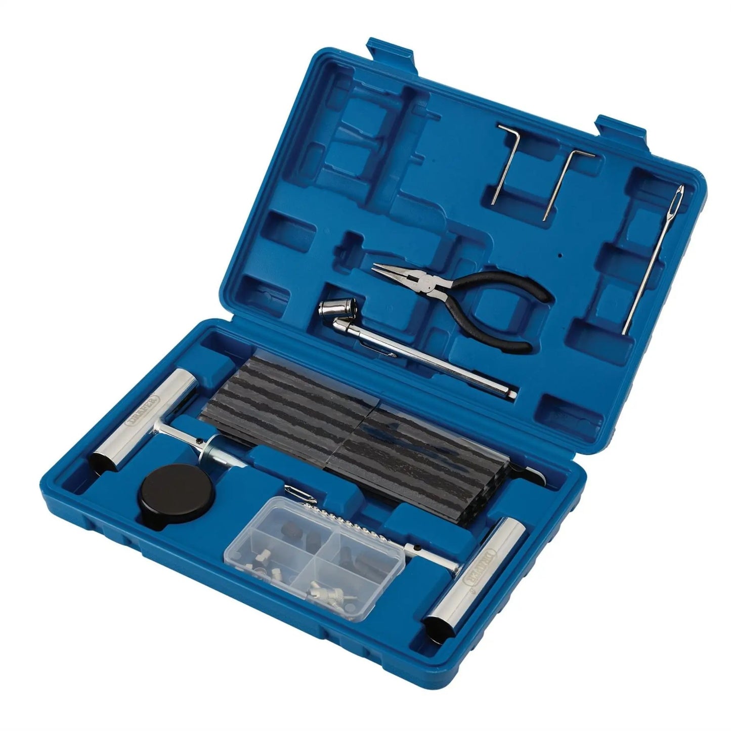 Draper 04139 Tyre Puncture Repair Kit for Tubeless Off Road Vehicles 65 Piece Draper