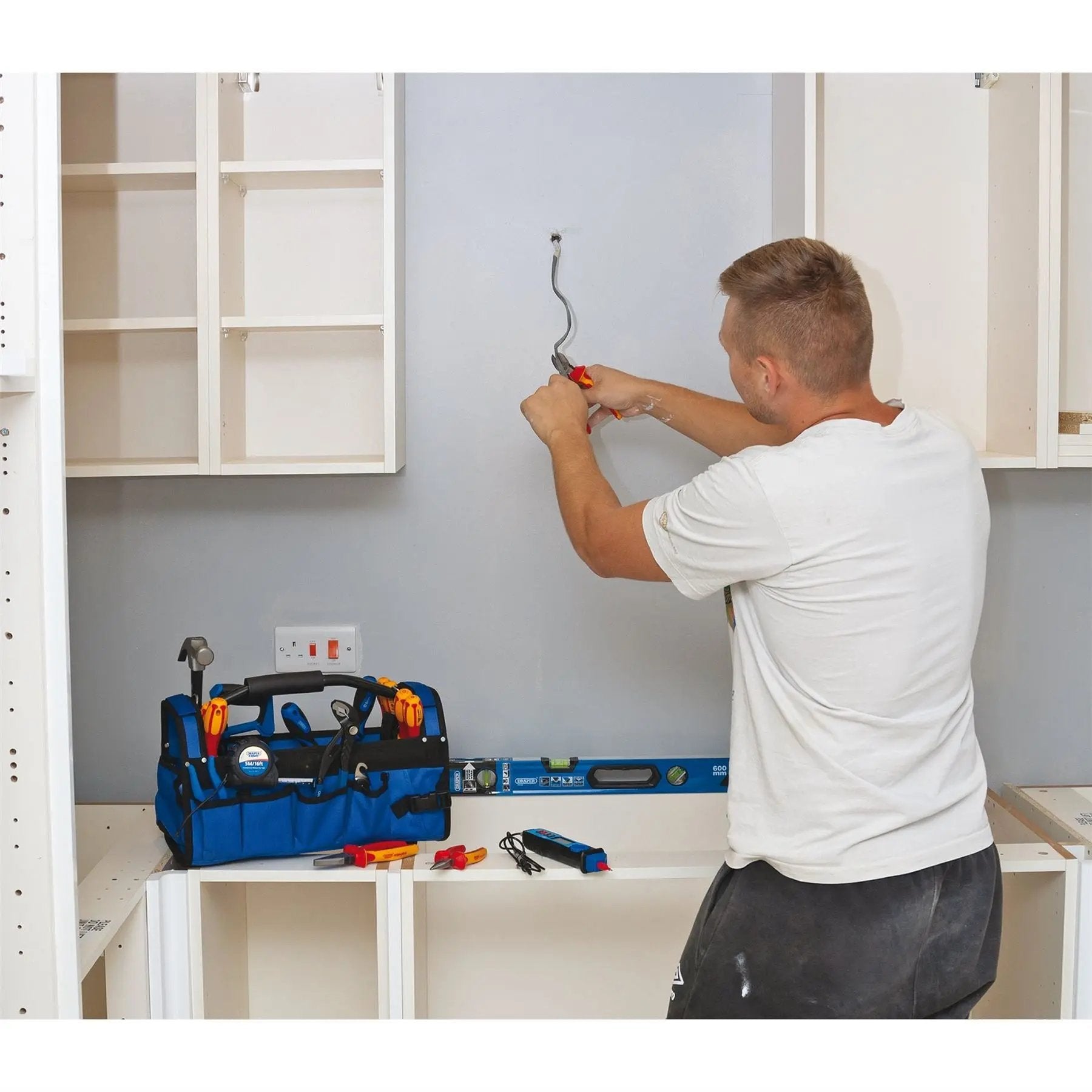 Draper 04319 Electricians Tote Bag Tool Kit Draper