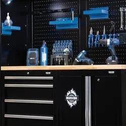 Draper 04488 BUNKER® 11 Piece Modular Storage Combo with Hardwood Worktop 1960mm Draper