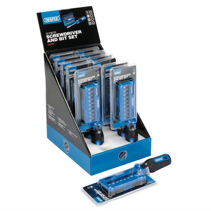 Draper 04497 Screwdriver and Bit Set 19 Piece Draper