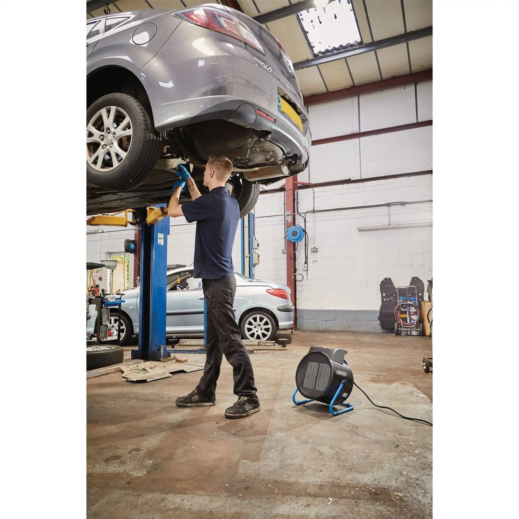 Draper 04570 400V PTC Electric Space Heater 9kW 30708 BTU Draper