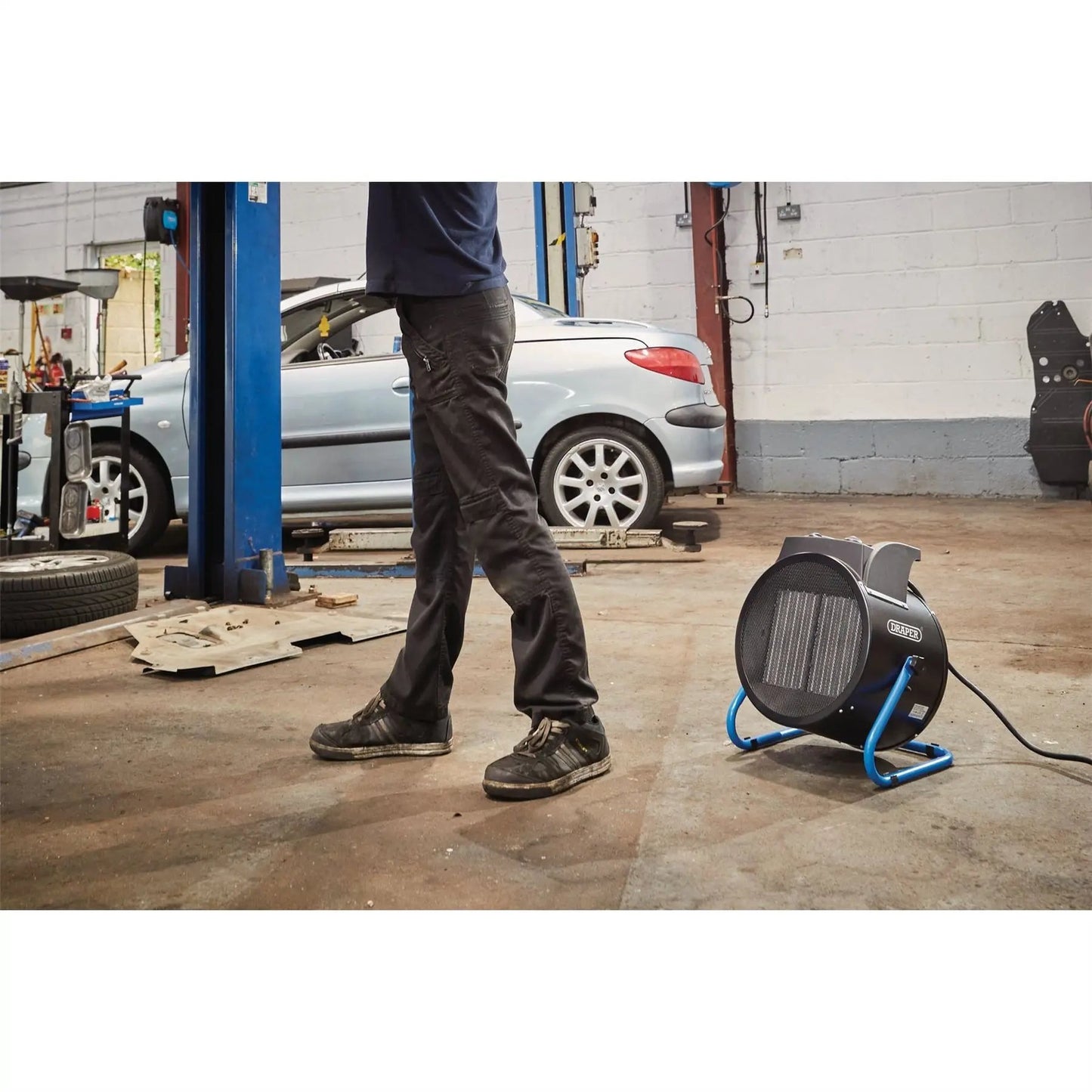 Draper 04570 400V PTC Electric Space Heater 9kW 30708 BTU Draper