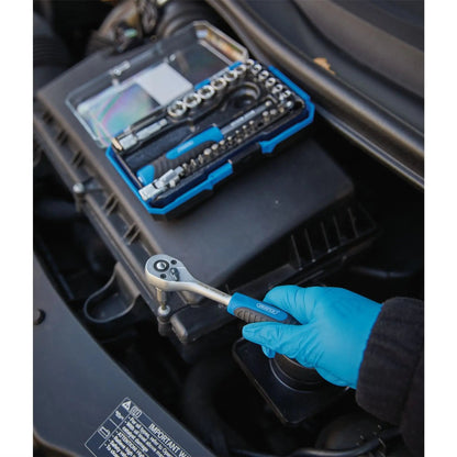 Draper 04777 Socket Set 1/4" Sq. Dr. 35 Piece Draper