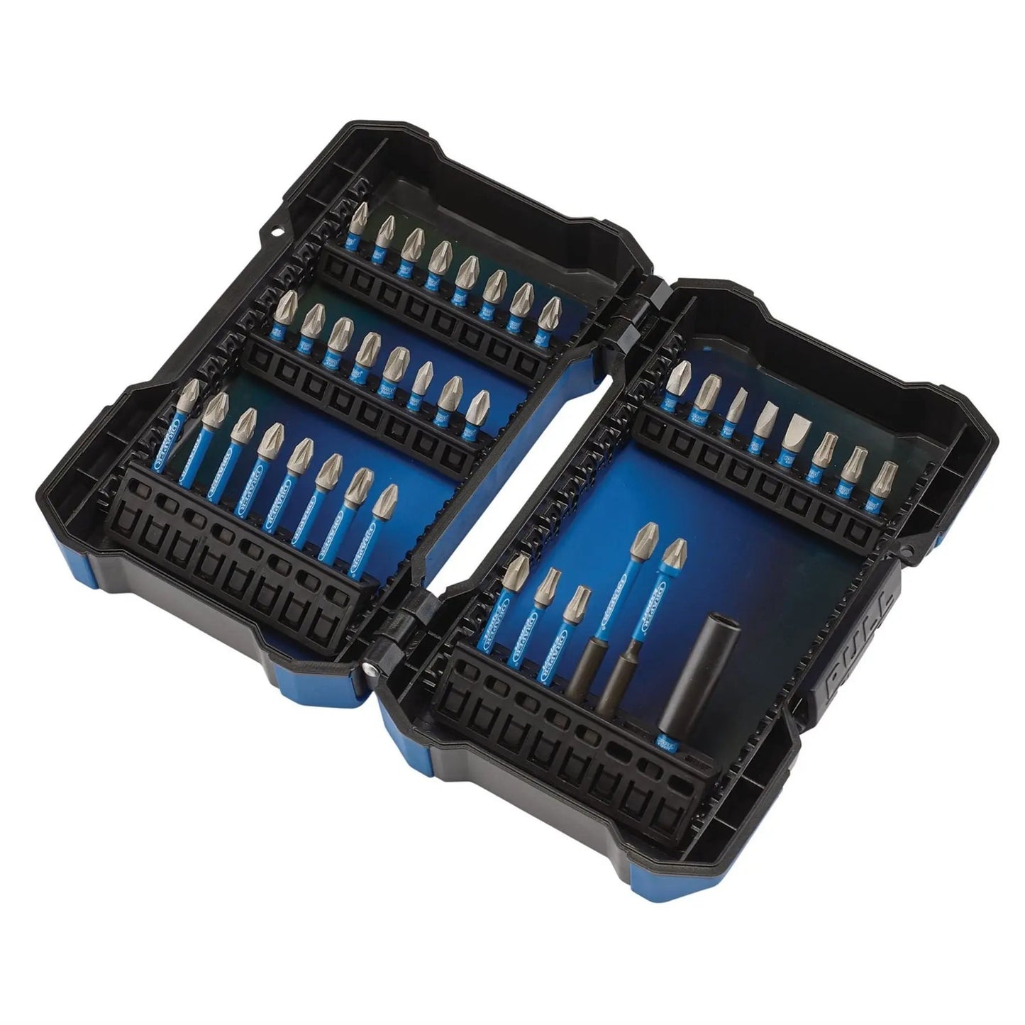 Draper 04929 Expert Impact Screwdriver Bit Set 1/4" Hex 38 Piece Draper