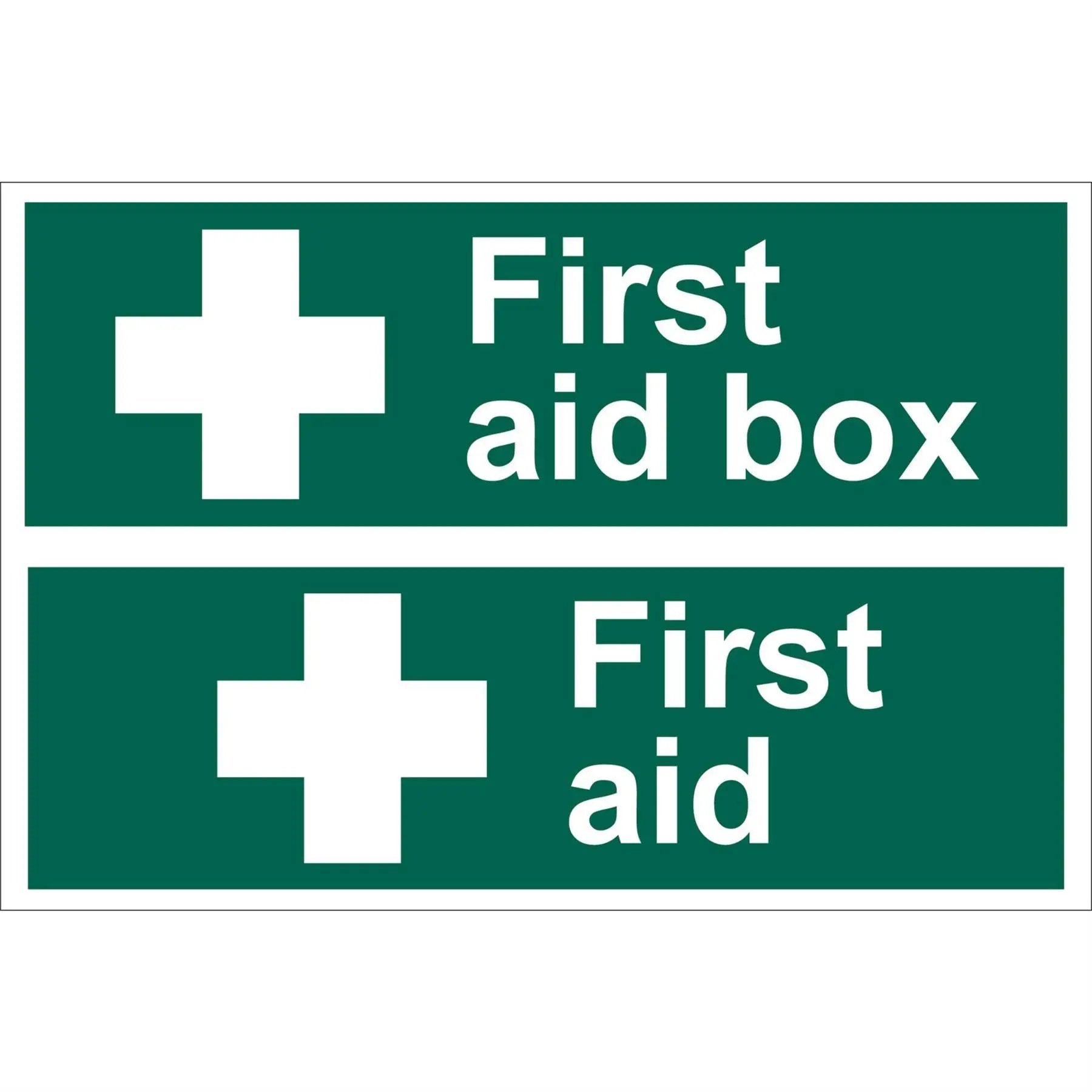 Draper 72542 First Aid Box' Safety Sign Draper