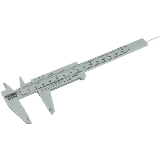 Draper 73863 Plastic Vernier Caliper 0 - 150mm or 6" Draper