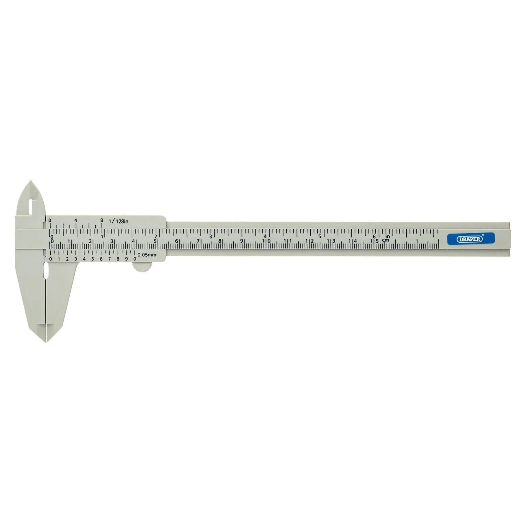 Draper 73863 Plastic Vernier Caliper 0 - 150mm or 6" Draper
