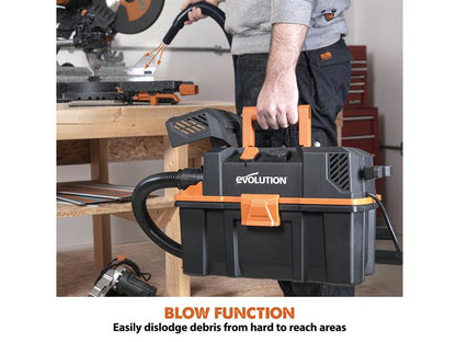 Evolution R15VAC L Class Wet & Dry Vacuum 1000W 240V Evolution