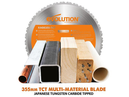 Evolution R355CPS Multi-Material Chop Saw 1800W 110V Evolution