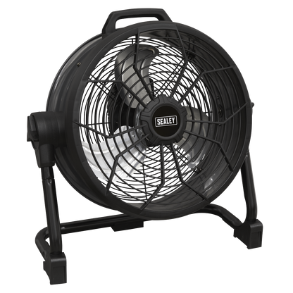 Sealey HVD16CCOMBO 2-in-1 Cordless/Corded 16" High Velocity Drum Fan 20V SV20 Series Kit Sealey