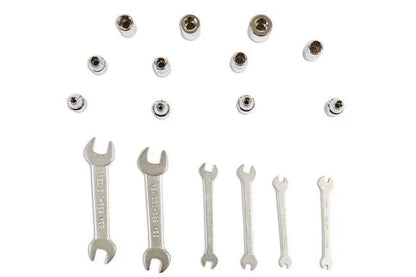 Laser Tools 7132 BA Spanner & Socket Set 1/4"D 17pc Laser Tools