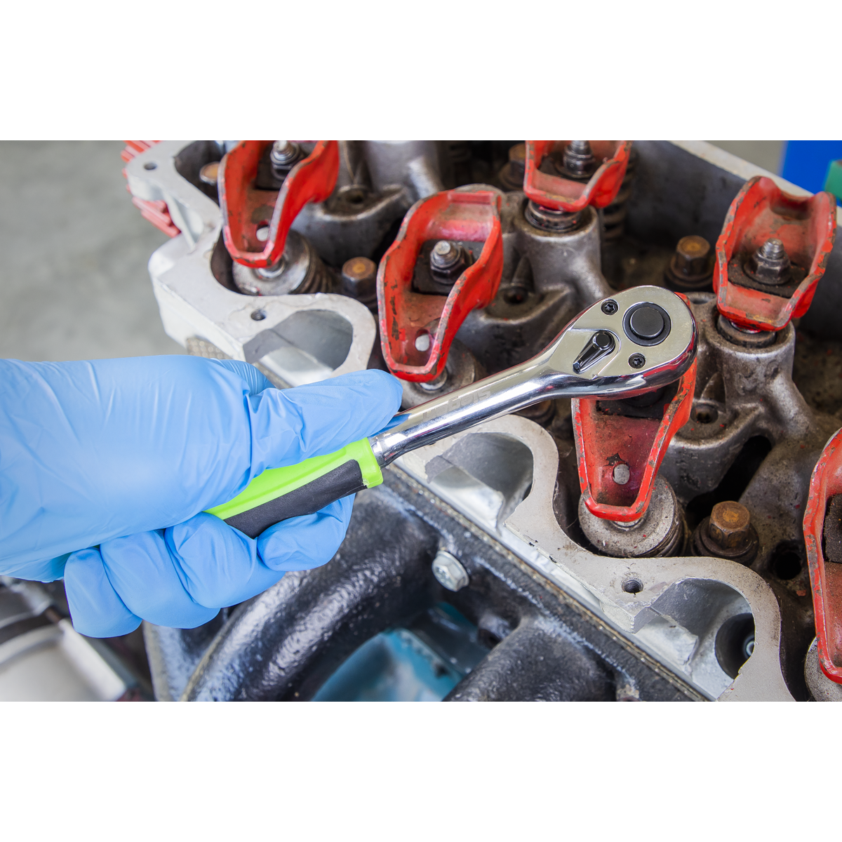 Siegen S01236 Socket Set 28pc 3/8"Sq Drive 6pt WallDrive® Metric Siegen