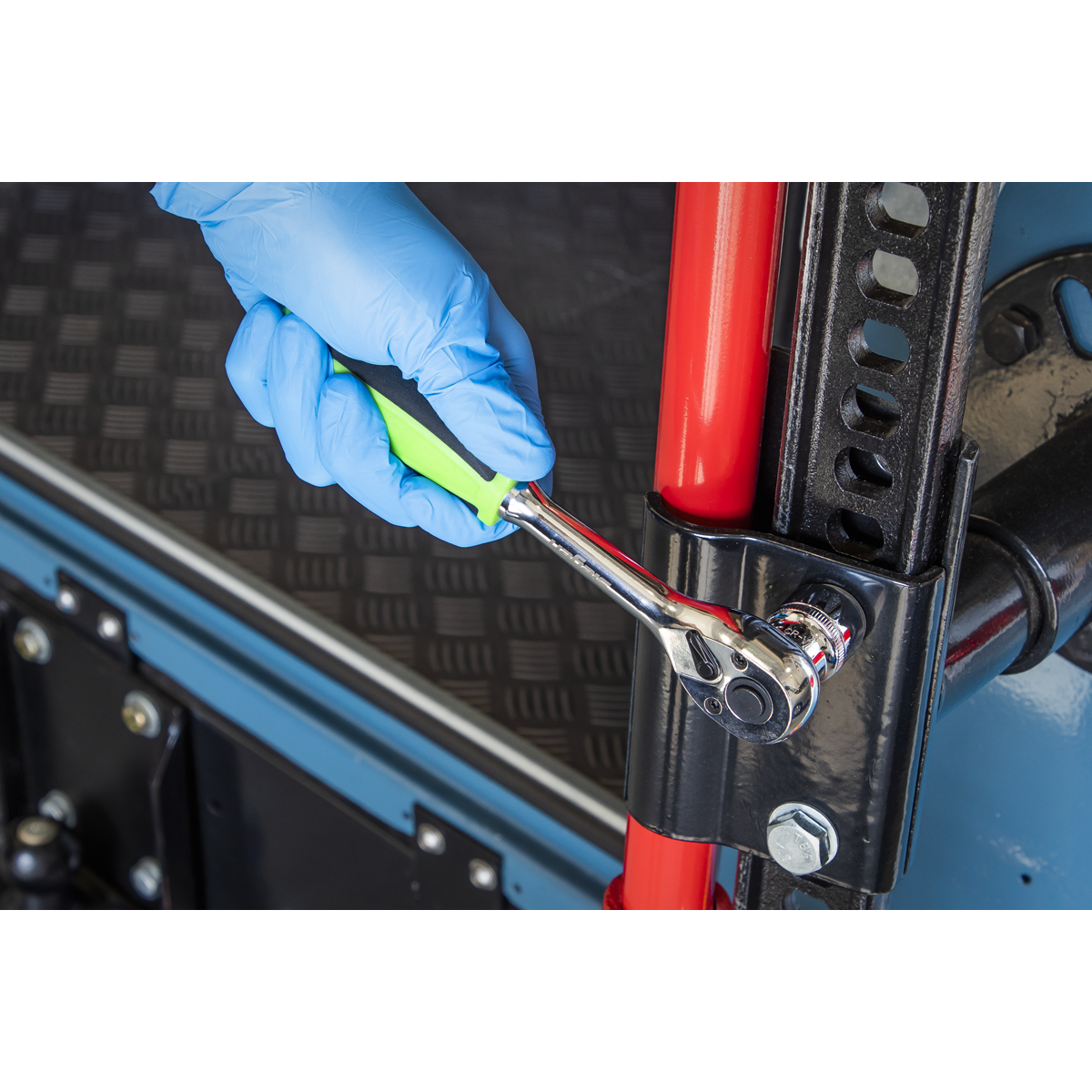 Siegen S01236 Socket Set 28pc 3/8"Sq Drive 6pt WallDrive® Metric Siegen