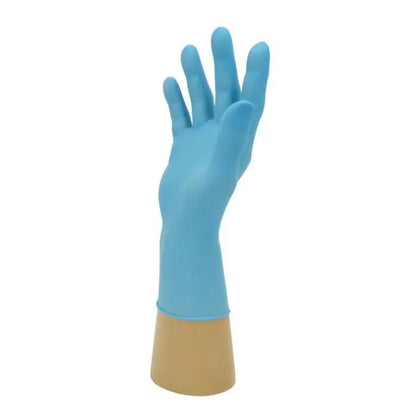 Shield GD19 Blue Nitrile Disposable Gloves – Powder Free, Latex Free (Box of 100) Shield