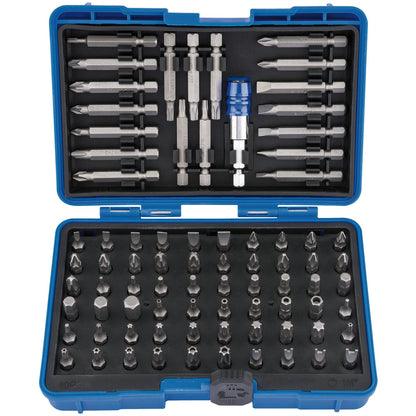Draper 82396 Screwdriver and Bit Holder Set 80 Piece Draper