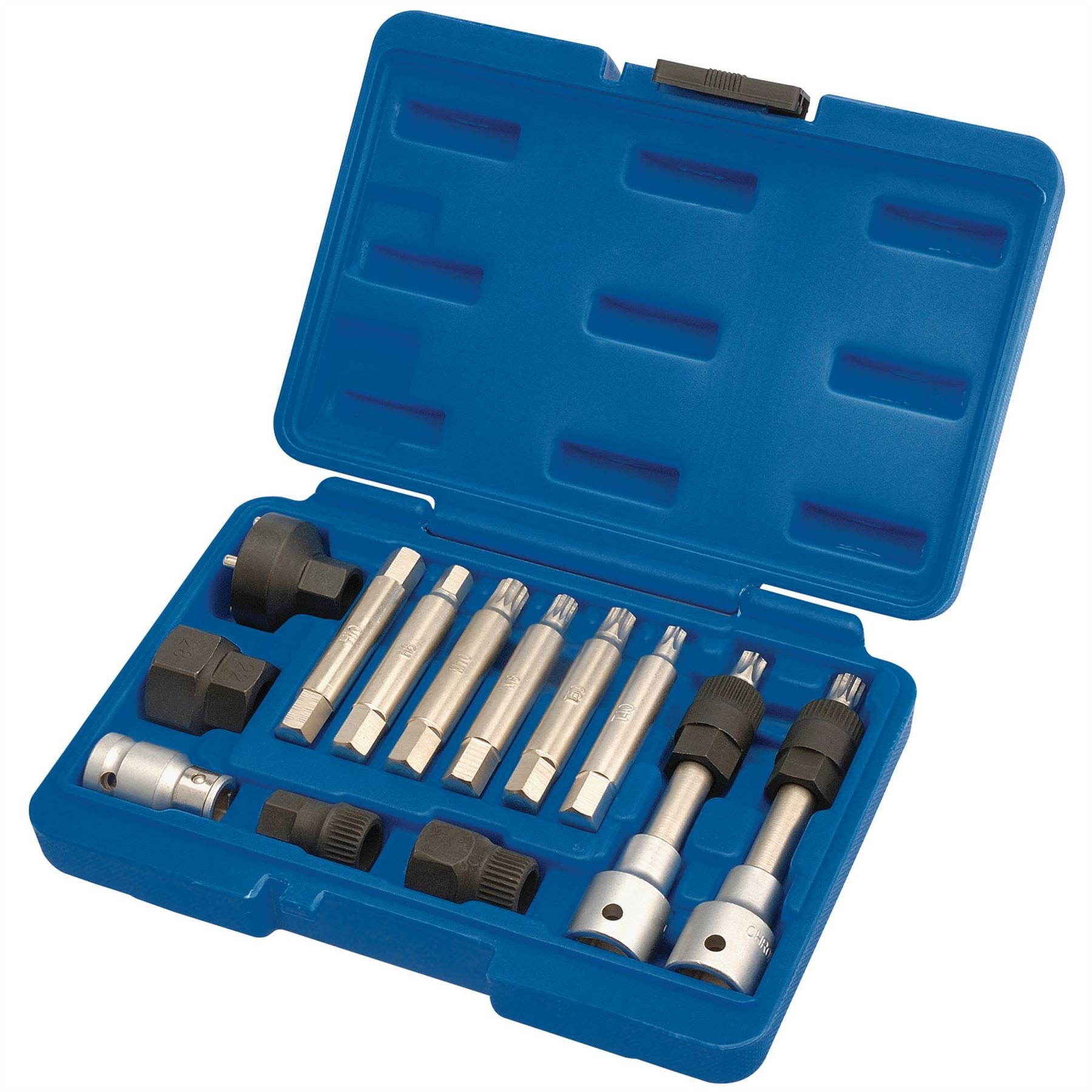 Draper 31913 Alternator Pulley Tool Kit 13 Piece Draper
