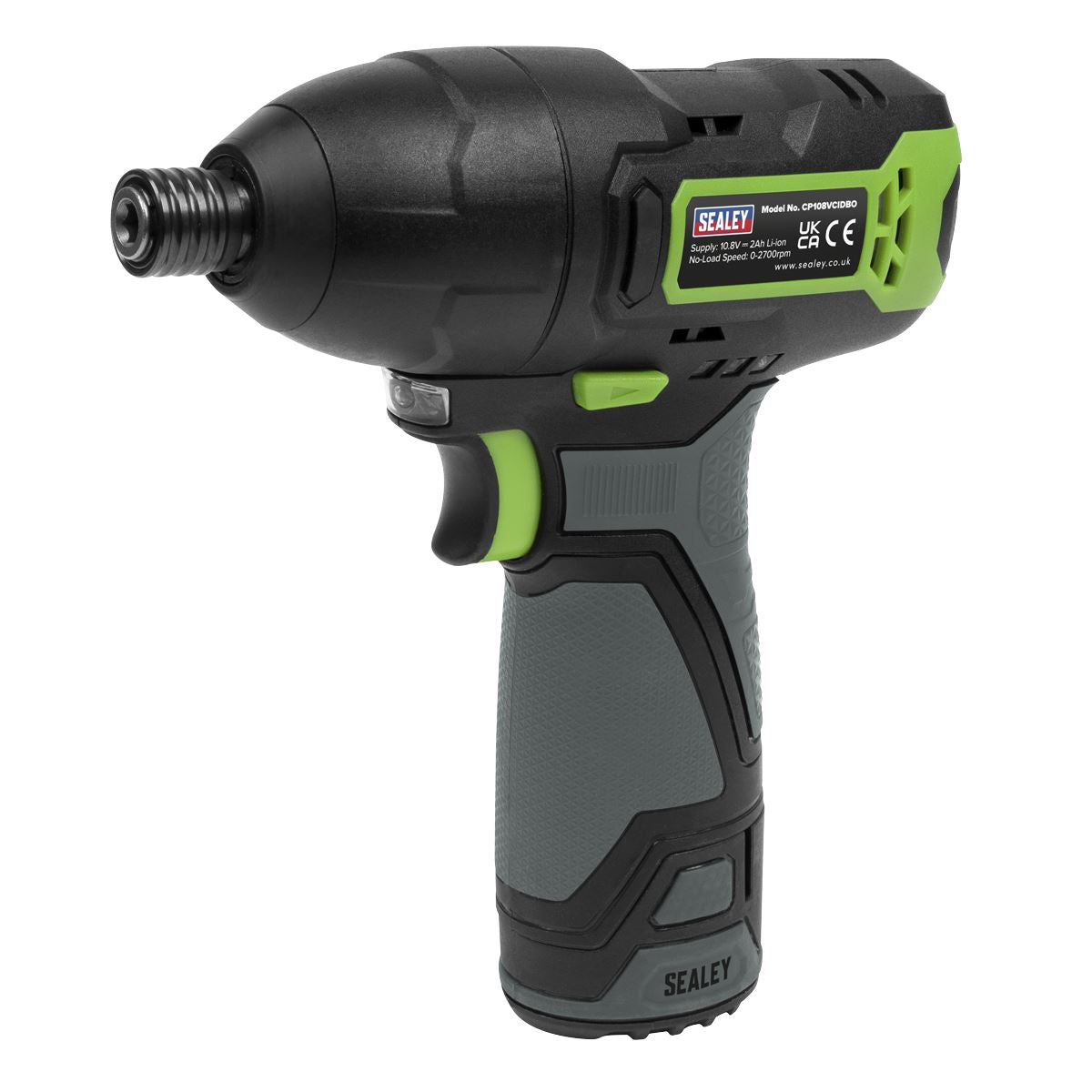 Sealey CP108VCID Cordless Impact Driver 1/4"Hex Drive 10.8V 2Ah SV10.8 Series Sealey