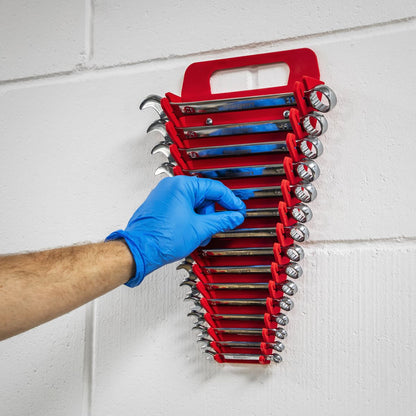 Sealey WR08 Spanner Rack Capacity 15 Spanners Sealey