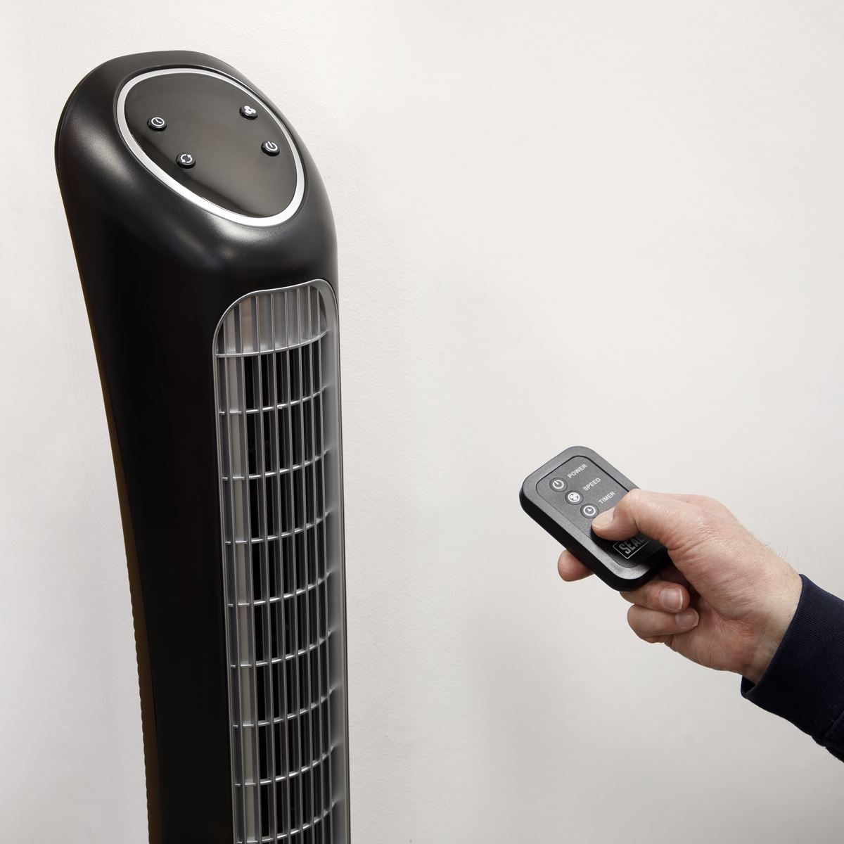 Sealey STF43Q 43" Quiet High Performance Oscillating Tower Fan Sealey