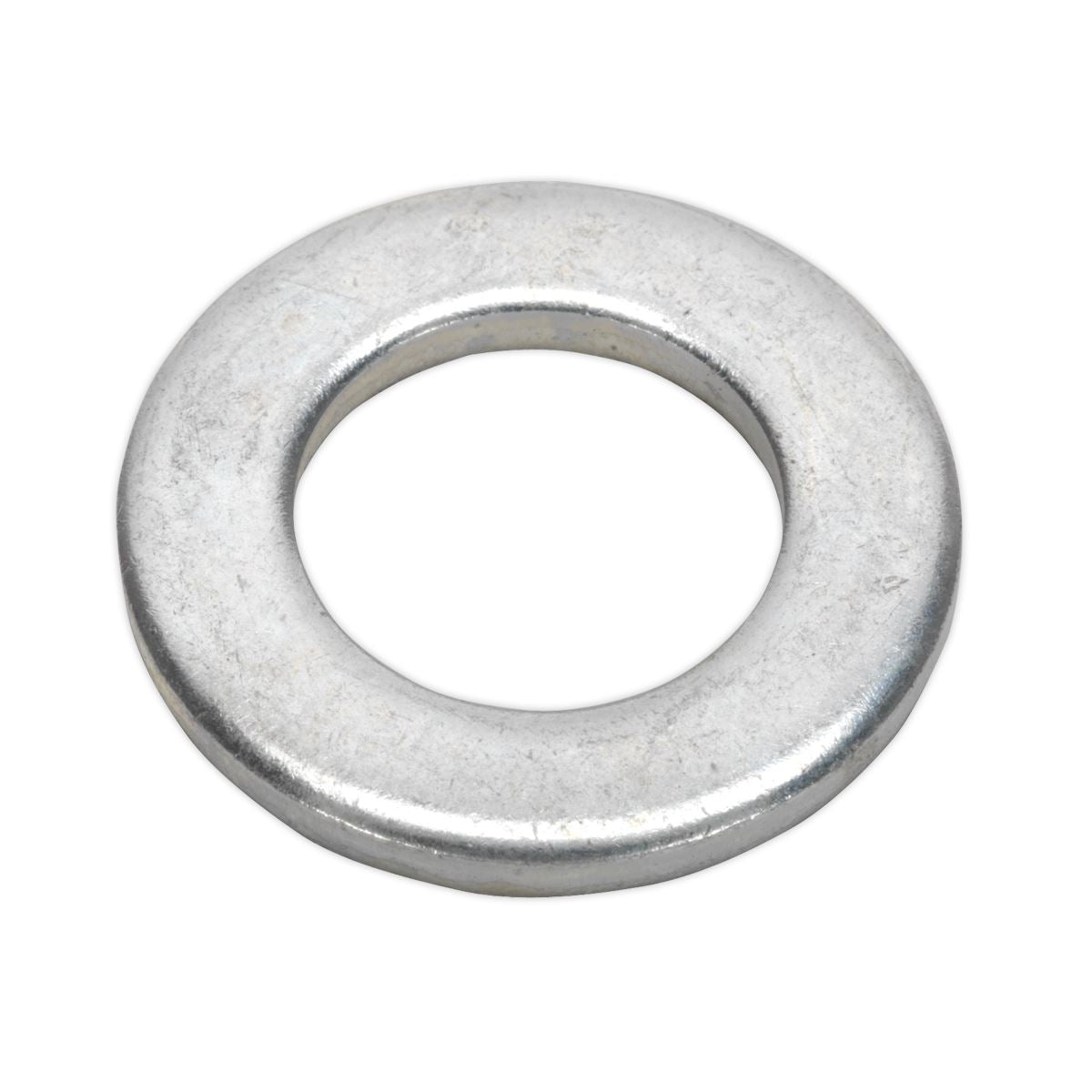 Sealey FWA1630 Flat Washer DIN 125 M16 x 30mm Form A Zinc Pack of 50 Sealey