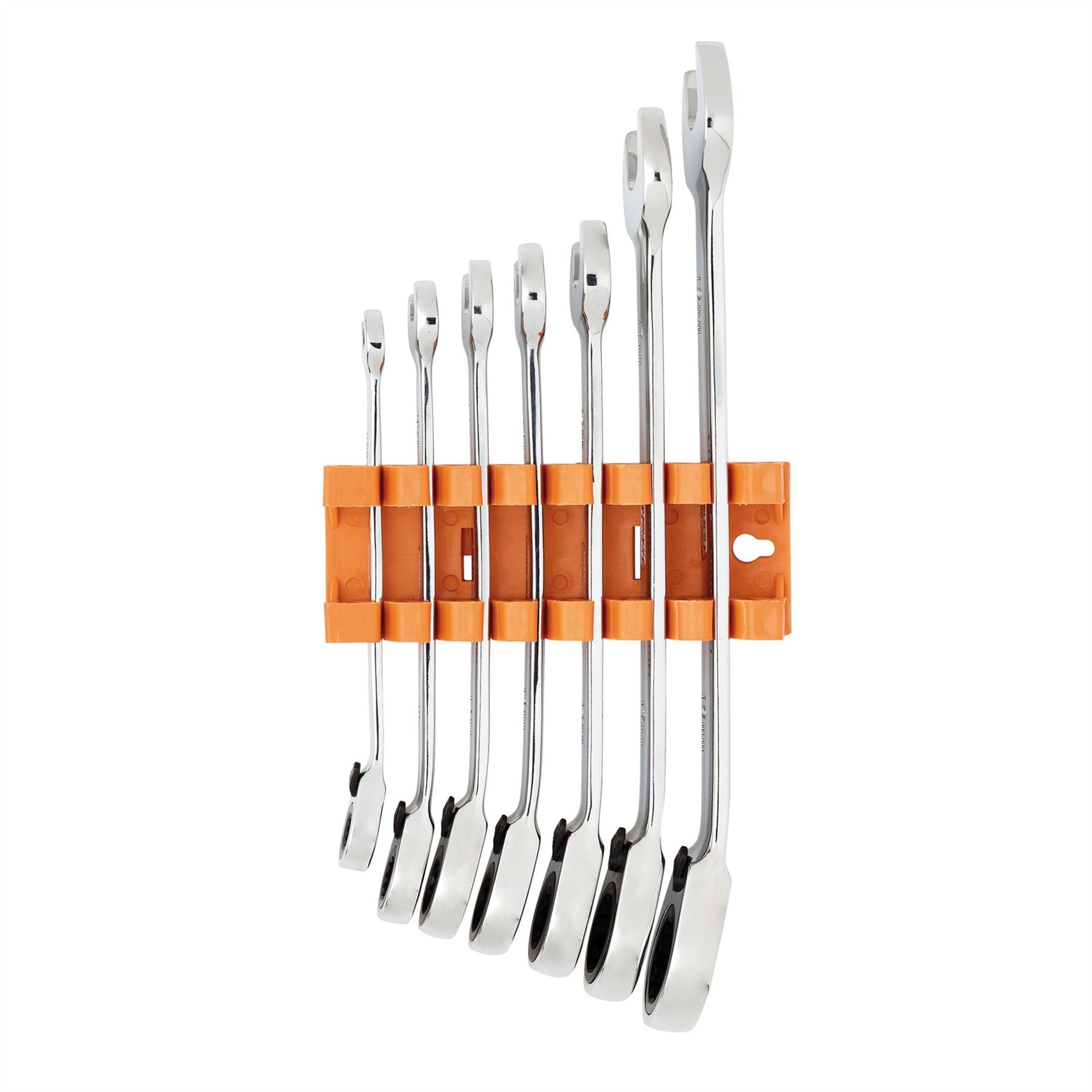 Draper 51179 HI-TORQ® Metric Reversible Ratcheting Combination Spanner Set 7 Piece Draper