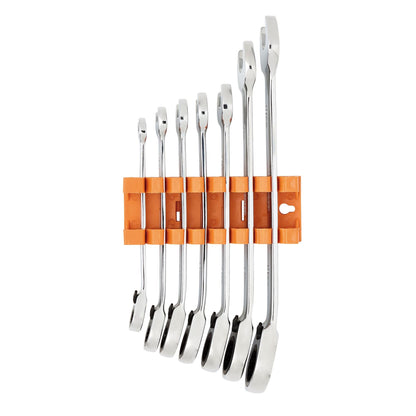 Draper 51179 HI-TORQ® Metric Reversible Ratcheting Combination Spanner Set 7 Piece Draper