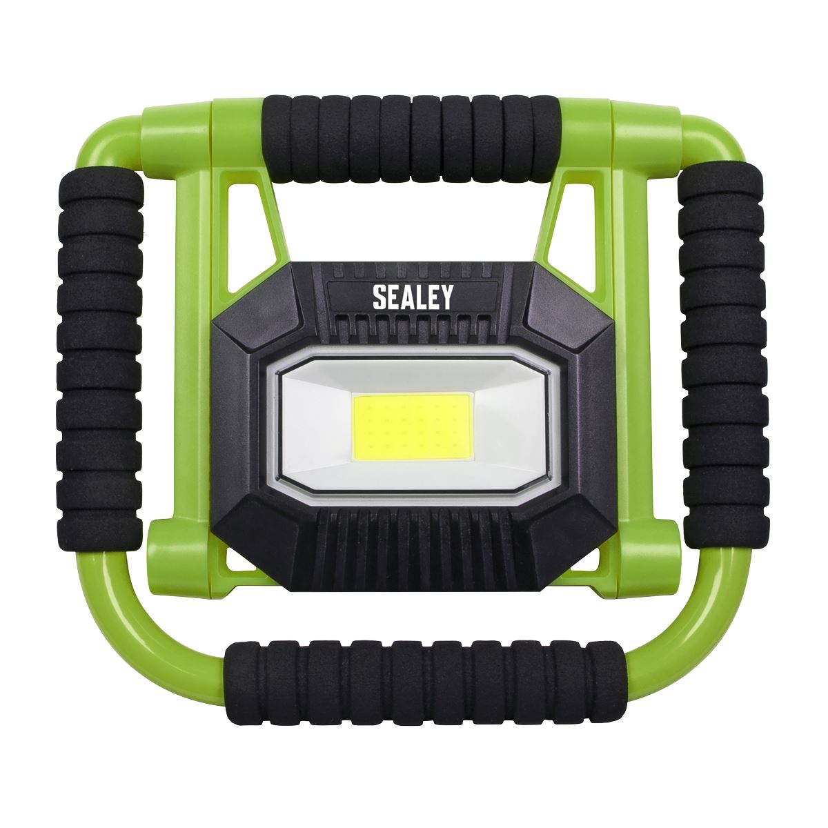 Sealey LEDFL10W Rechargeable Portable Fold Flat Floodlight 10W COB LED Lithium-ion Sealey