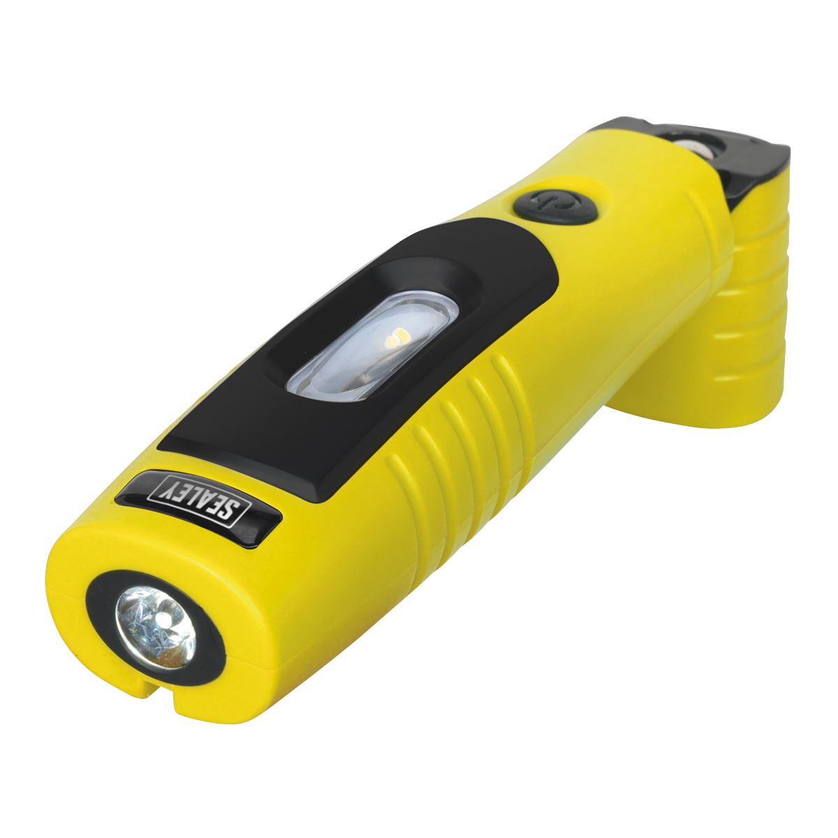 Sealey LED3602Y Rechargeable 360° Inspection Light 4W & 3W SMD LED Yellow Lithium-ion Sealey