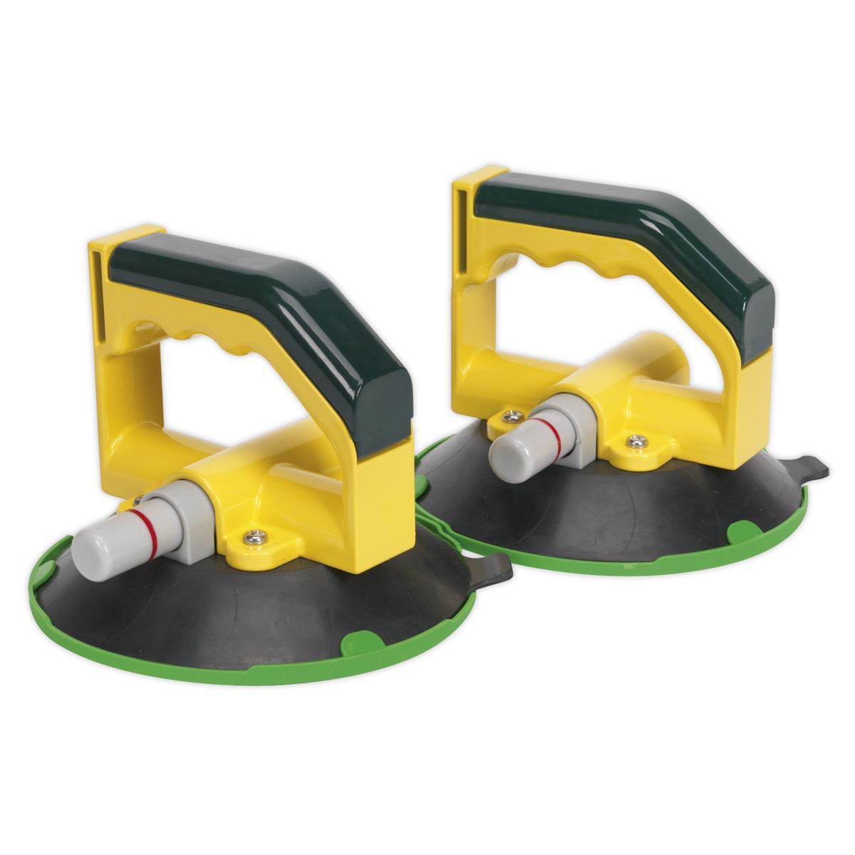 Sealey AK98943 Vacuum Suction Cup 150mm - Pair Sealey