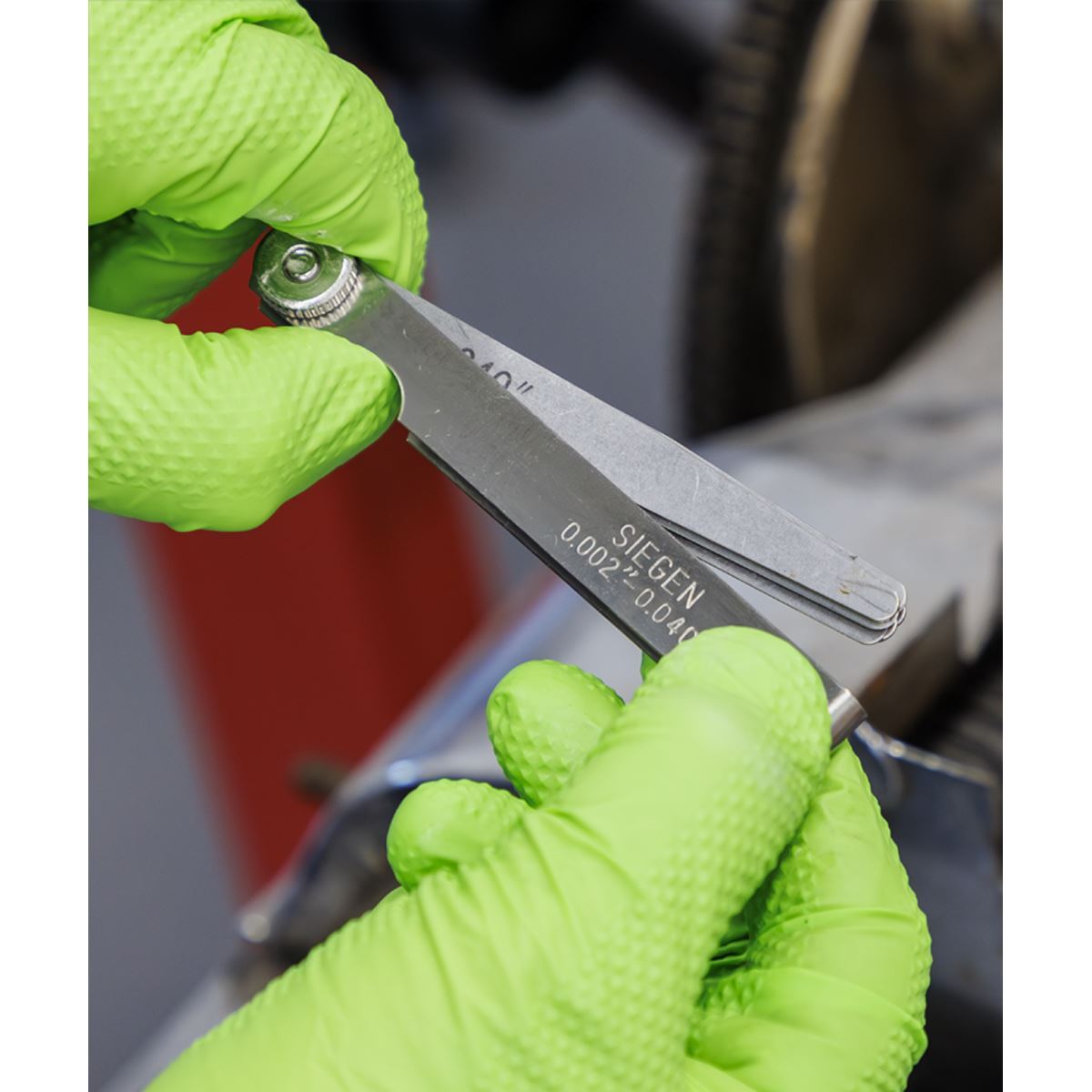 Siegen S0518 Feeler Gauge 13 Blade - Imperial Siegen