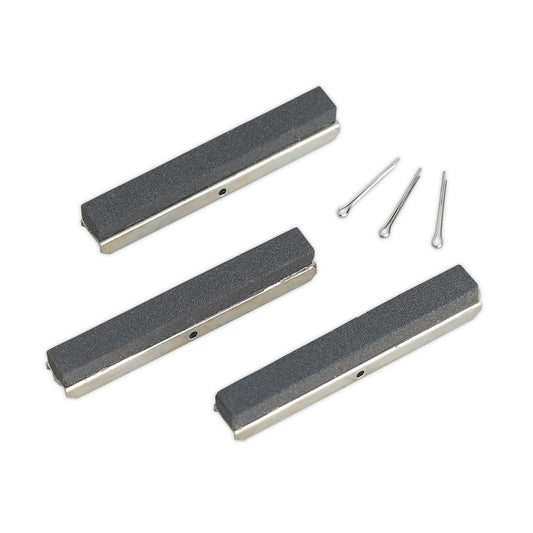 Sealey VS1623 Stone 75mm Fine for VS162 Pack of 3 Sealey