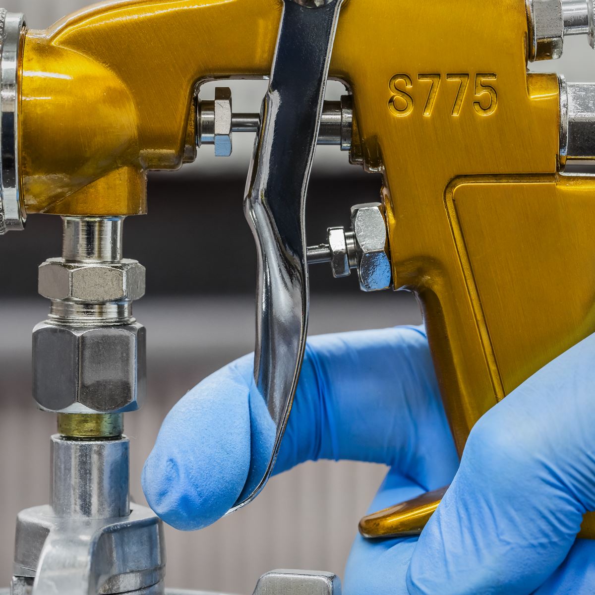 Sealey S775 Spray Gun Suction Feed - 1.7mm Set-Up Sealey