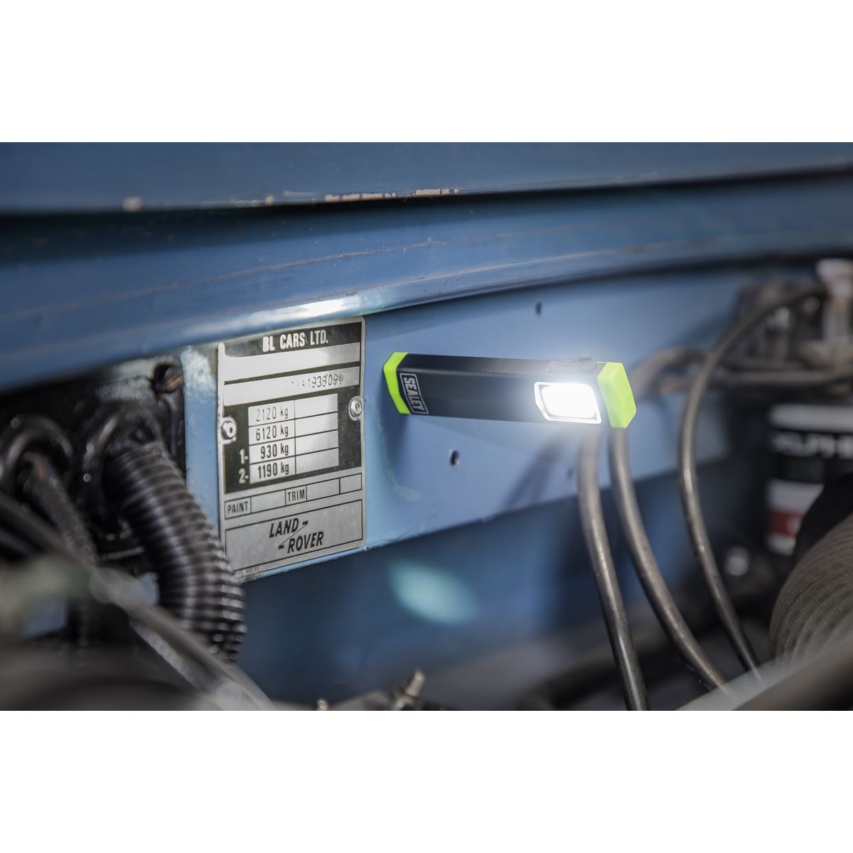 Sealey LED500SB Mini Hand Torch Super Beam Aluminium 3W COB LED Sealey