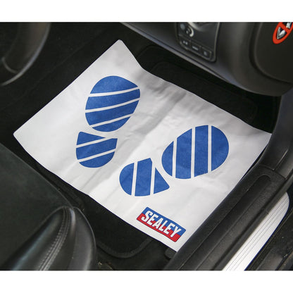 Sealey CCSET550 5-in-1 Disposable Car Interior Protection Kit - Display Box of 50 Sealey