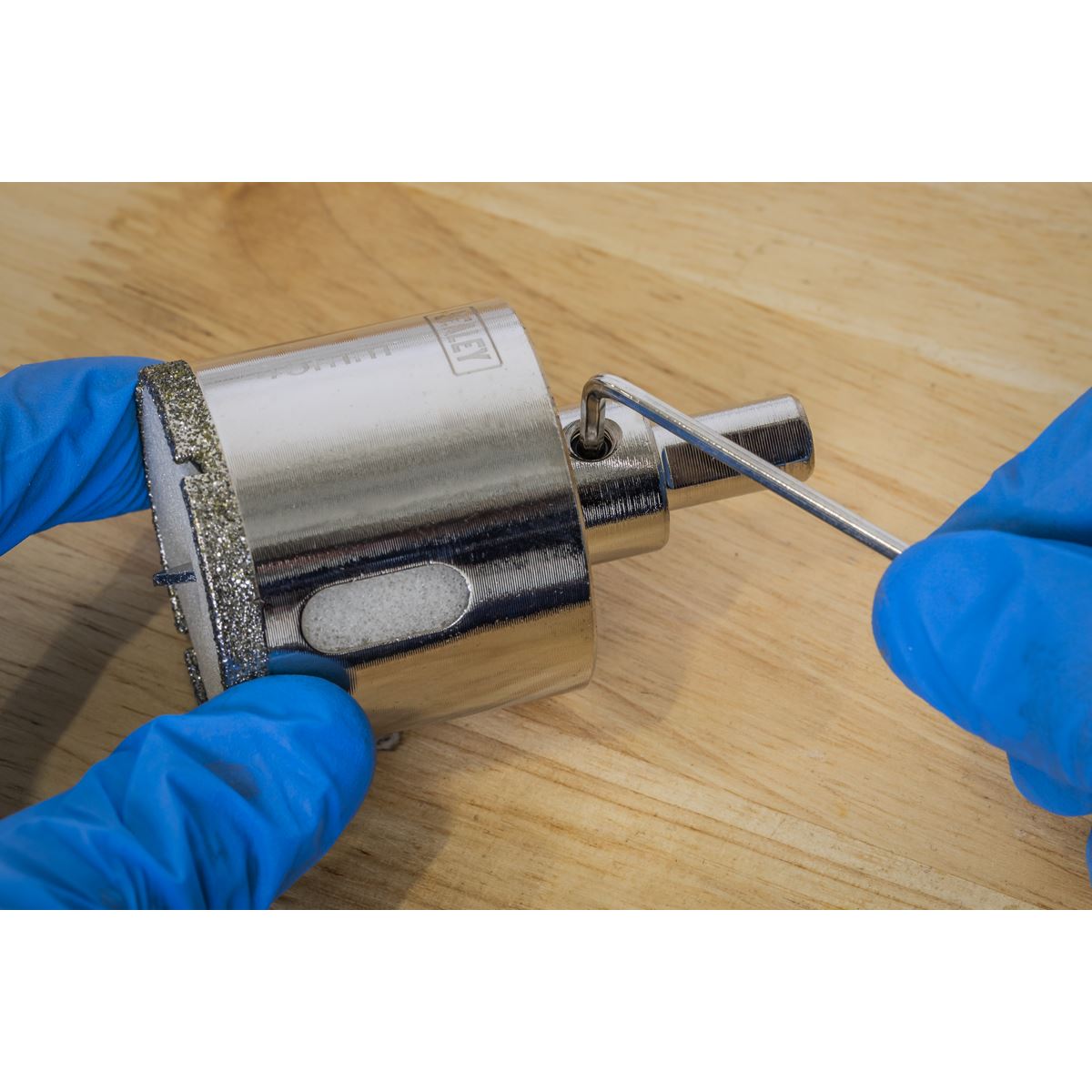 Sealey DHS45 Electroplated Diamond Hole Saw Ø45mm Sealey