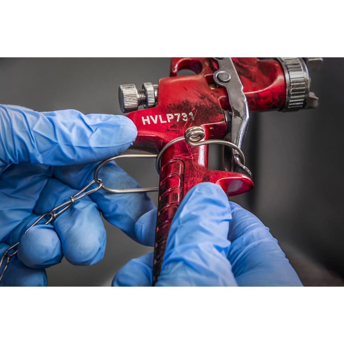 Sealey SM24/1 Spray Gun Cleaning Tank 1 Gun Capacity Sealey