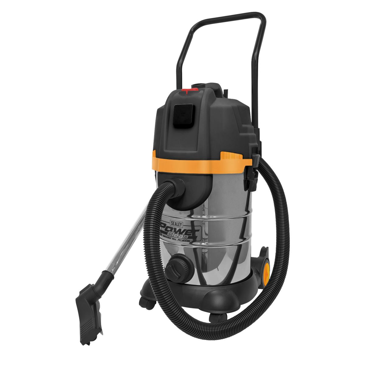 Sealey PC300BL Vacuum Cleaner Cyclone Wet & Dry 30L Double Stage 1200W/230V Sealey