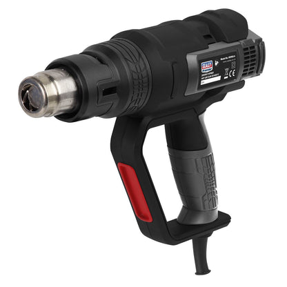 Sealey HS102 Hot Air Gun 2000W 3-Speed 50-600°C Variable Heat Sealey