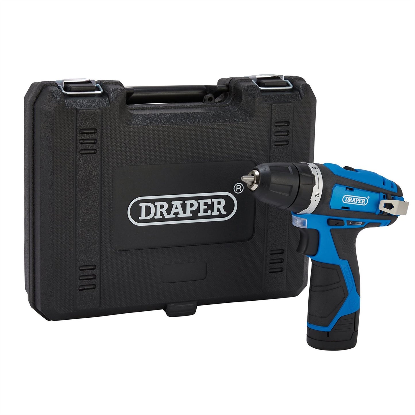 Draper 70328 12V Drill Driver 1 x 1.5Ah Battery 1 x Fast Charger Draper
