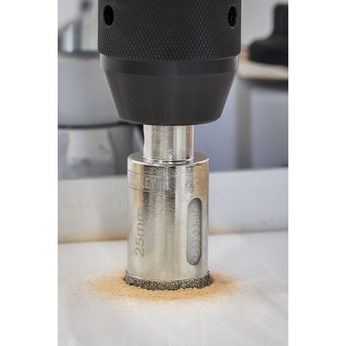 Sealey DHS25 Electroplated Diamond Hole Saw Ø25mm Sealey