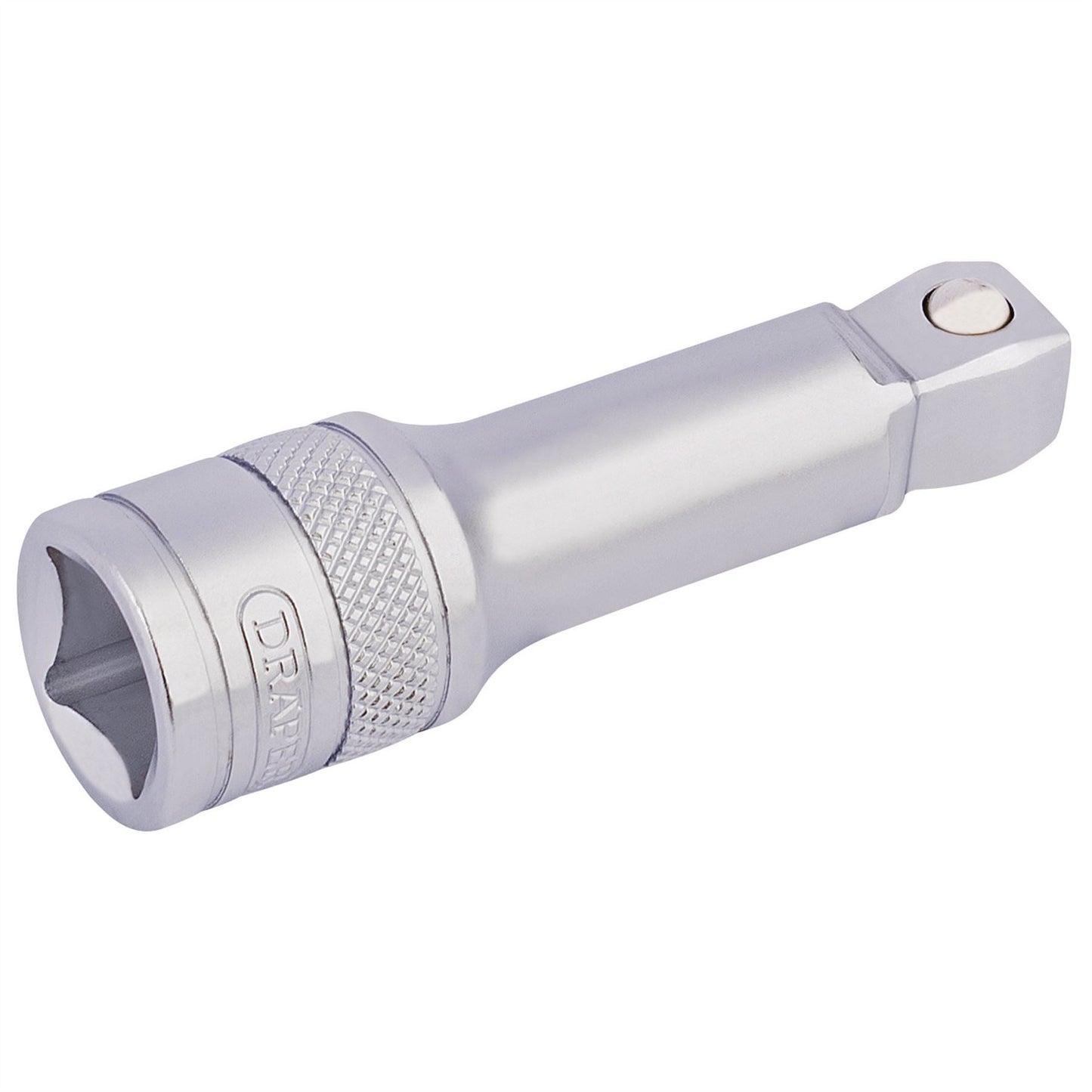 Draper 16761 Satin Chrome Wobble Extension Bar 1/2" Sq. Dr. 75mm Draper