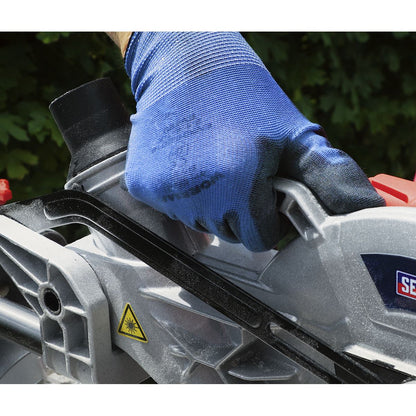 Sealey SMS255 Sliding Compound Mitre Saw Ø255mm Sealey