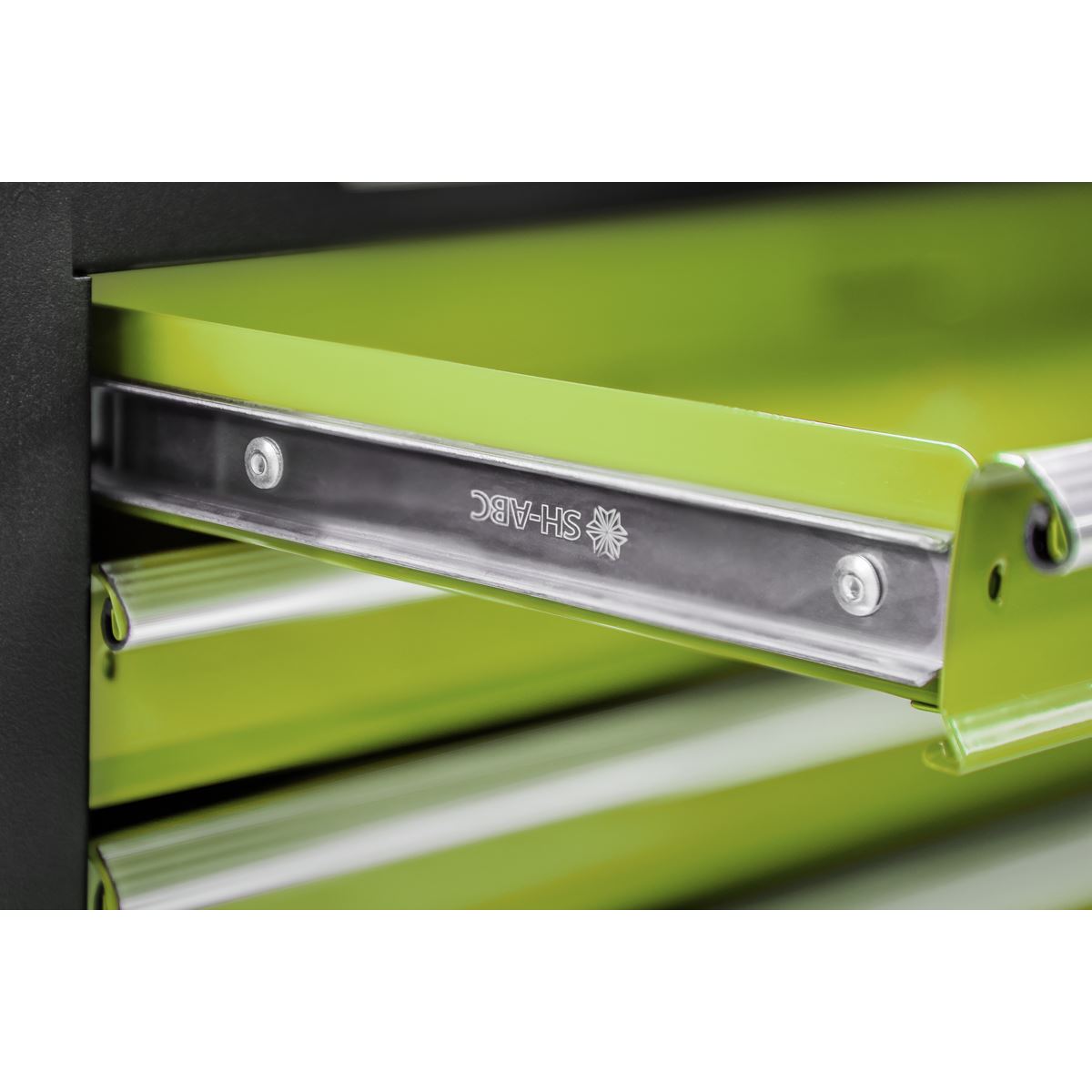 Sealey AP22HVG Topchest & Rollcab Combination 6 Drawer with Ball-Bearing Slides - Green Sealey