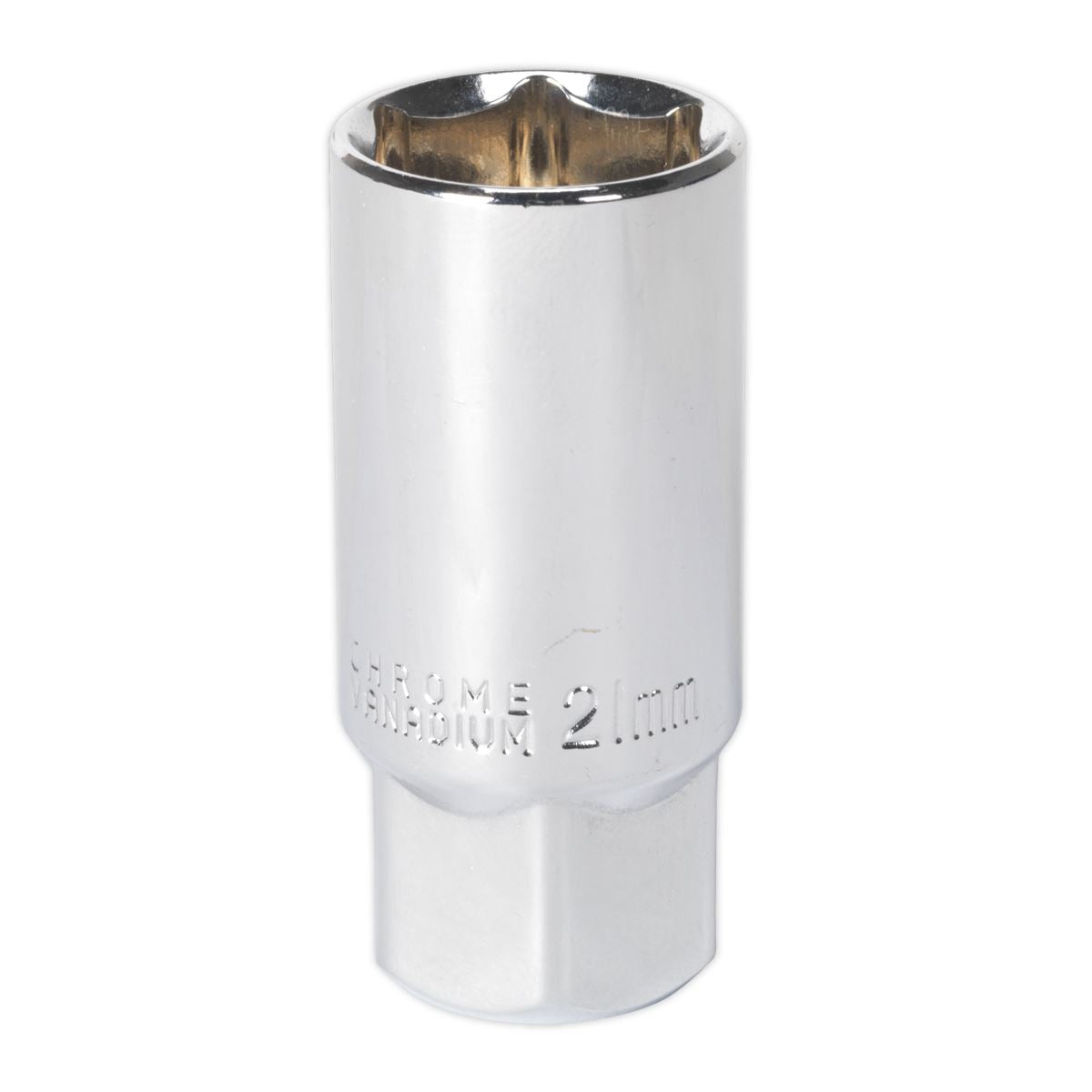 Sealey AK6544 Spark Plug Socket 21mm 1/2"Sq Drive Magnetic Sealey