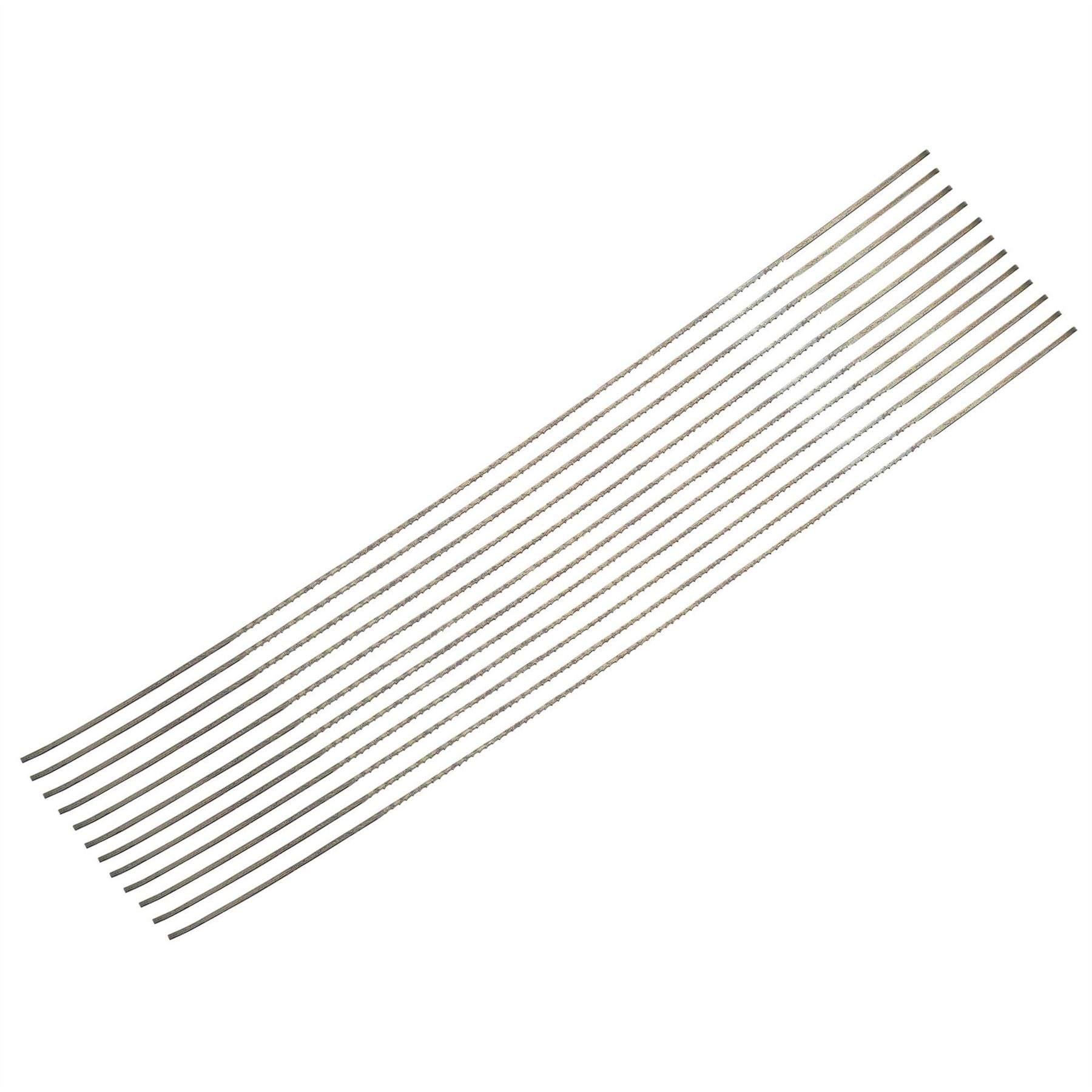 Draper 25499 Plain End Fretsaw Blades 127mm No.0 25tpi Draper