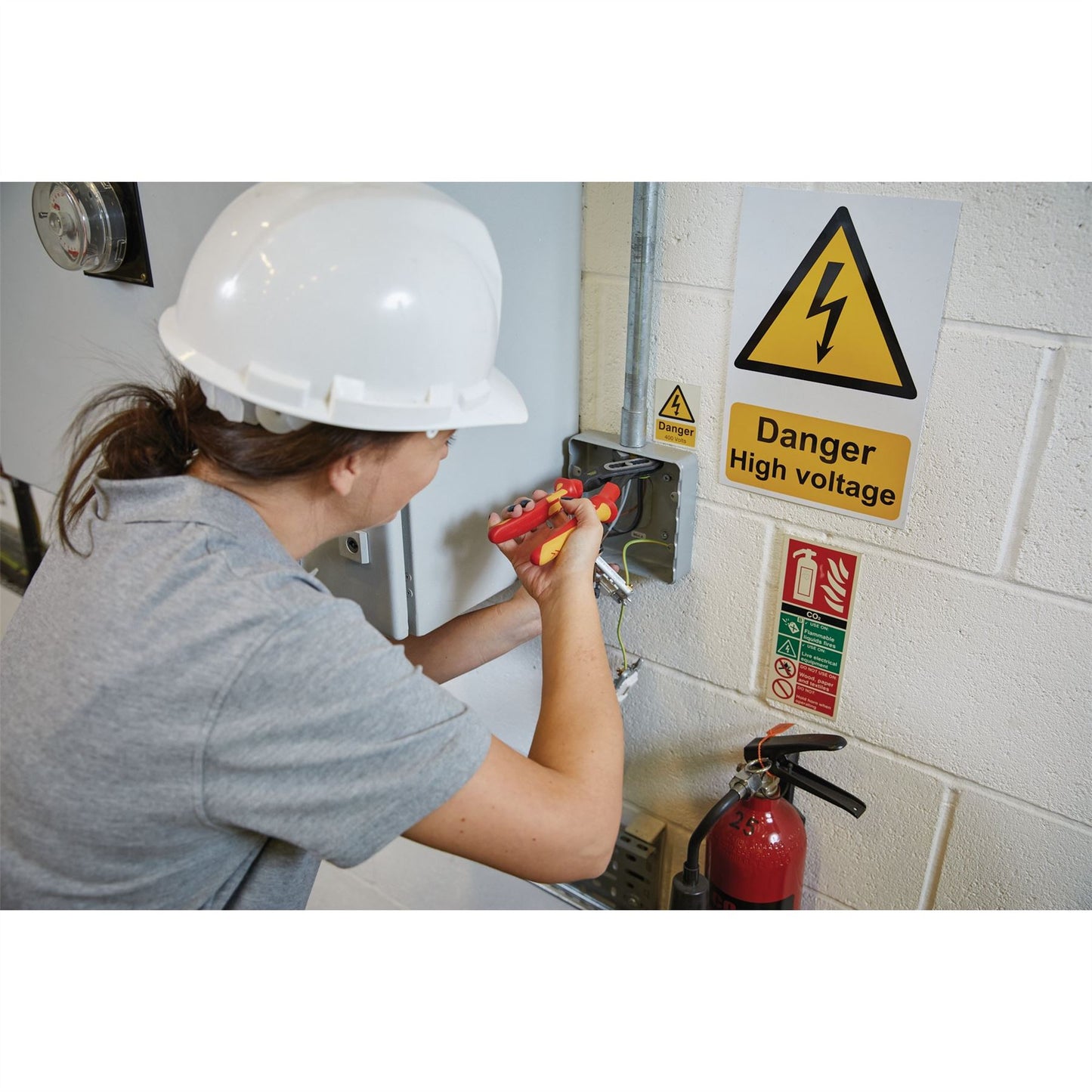 Draper 99058 XP1000® VDE Water Pump Pliers 250mm Tethered Draper