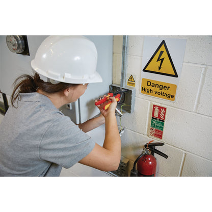 Draper 99058 XP1000® VDE Water Pump Pliers 250mm Tethered Draper