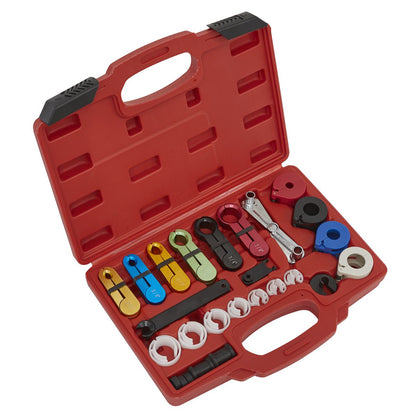 Sealey VS0457 Fuel & Air Conditioning Disconnection Tool Kit 21pc Sealey
