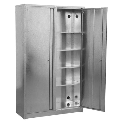 Sealey GSC110385 Galvanized Steel Floor Cabinet 4-Shelf Extra-Wide Sealey